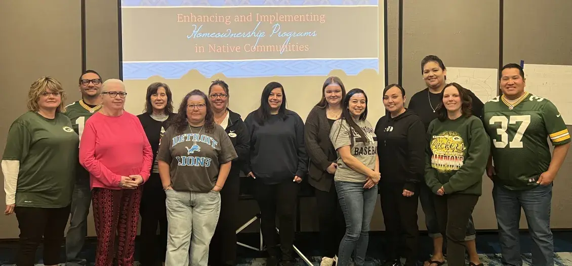 Smiling People Wearing Football Jerseys