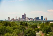 Cleveland skyline