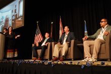 Tribal summit opening panel