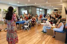 The Kelsey Ayer Station housewarming event