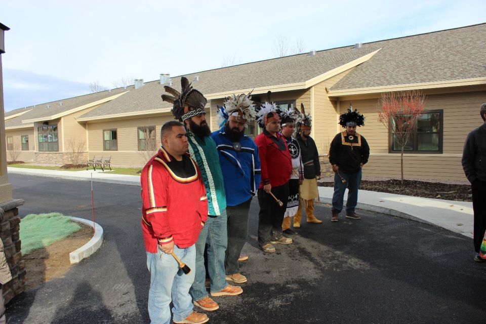 Native American veterans and seniors of the Mohawk