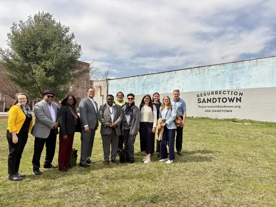 Sandtown in West Baltimore