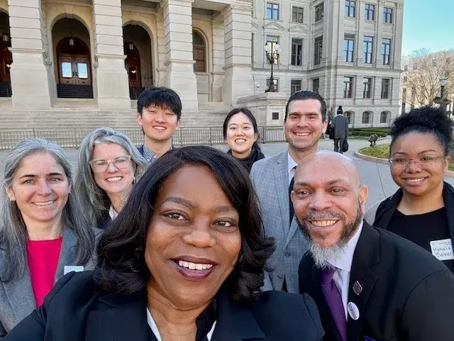 Tim Block with SE team at the Georgia capitol