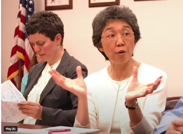 Michelle Whetten with Doris Koo