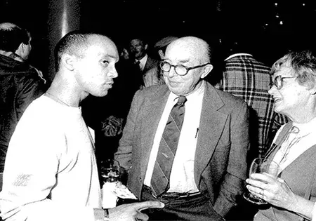 Fred Johnson with the Rouses