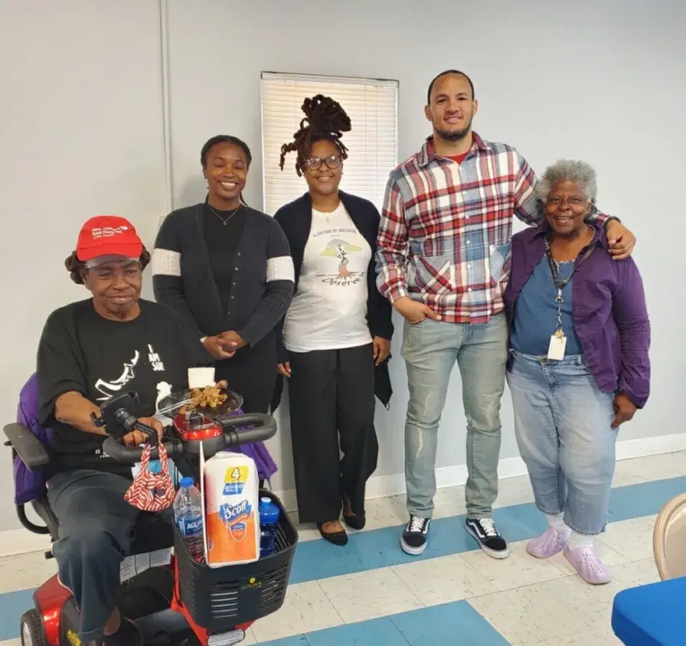 Ryan Brock at Sojourner Truth Center in New Orleans