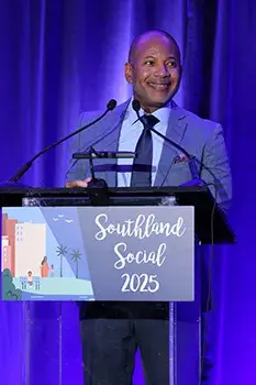 Enterprise VP and Southern California Market Leader Jimar Wilson at the Southland Social