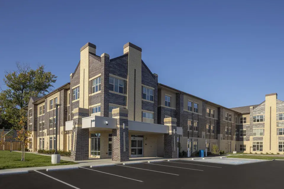 The Lotus supportive housing development in Cleveland