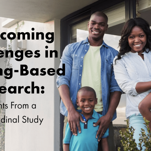 Overcoming Challenges in Housing-Based Research cover page