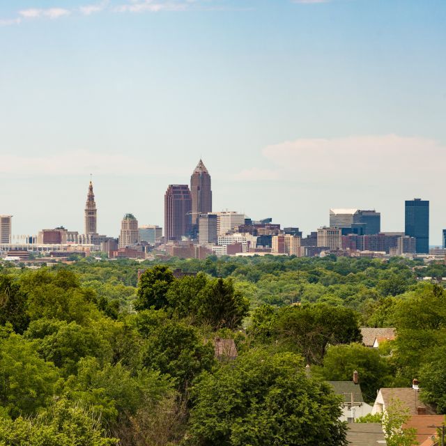 Cleveland skyline