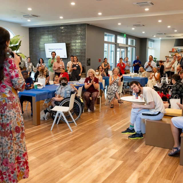 The Kelsey Ayer Station housewarming event