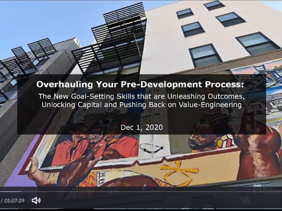 Overhauling Your Pre-Development Process