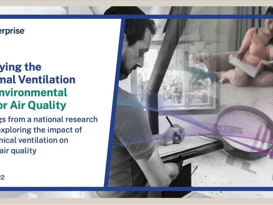 New Study Finds Ventilation Significantly Reduces Indoor Pollutant Levels