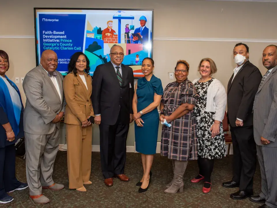Enterprise to Help Prince George’s County Houses of Worship Create 700 Homes