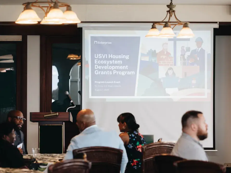 Enterprise Announces USVI Housing Ecosystem Development Grants