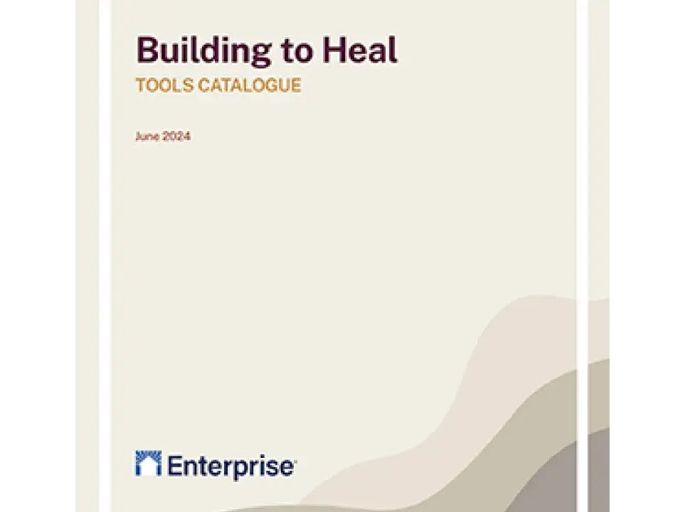 Building to Heal Tools Catalogue